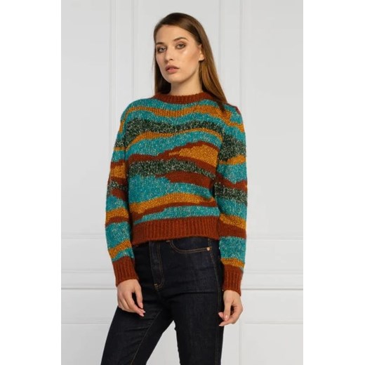 Pinko Sweter VALSUSA | Regular Fit | z dodatkiem wełny ze sklepu Gomez Fashion Store w kategorii Swetry damskie - zdjęcie 172775606