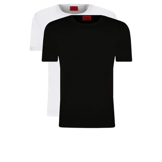 HUGO T-shirt 2-pack | Regular Fit ze sklepu Gomez Fashion Store w kategorii T-shirty męskie - zdjęcie 172775778