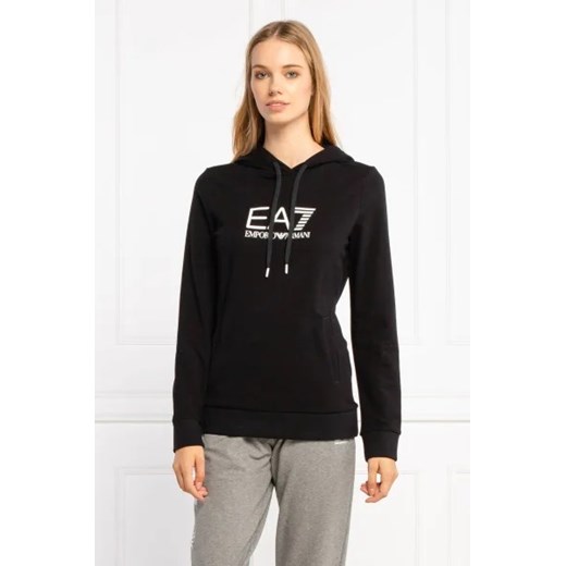 EA7 Bluza | Regular Fit ze sklepu Gomez Fashion Store w kategorii Bluzy damskie - zdjęcie 172776056