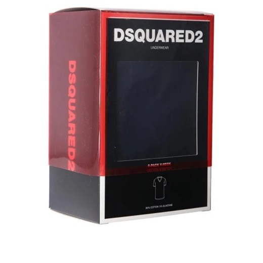 Dsquared2 T-shirt 2-pack | Slim Fit Dsquared2 M okazyjna cena Gomez Fashion Store