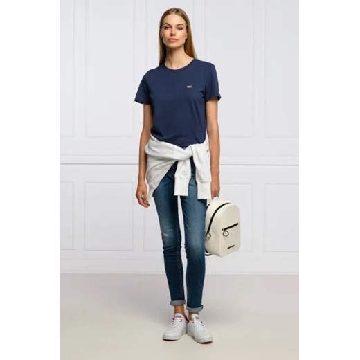 Tommy Jeans T-shirt | Regular Fit Tommy Jeans XXS wyprzedaż Gomez Fashion Store