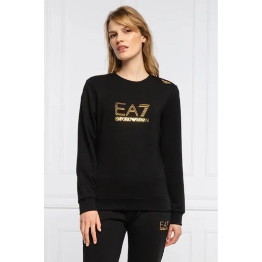 EA7 Bluza | Regular Fit ze sklepu Gomez Fashion Store w kategorii Bluzy damskie - zdjęcie 172777527