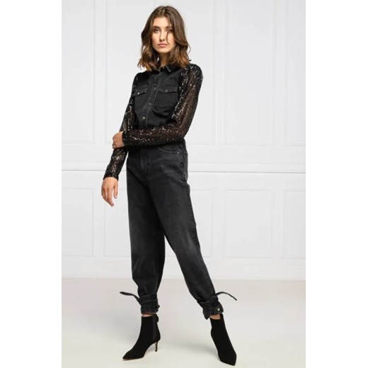 Pinko Koszula CRUZ | Regular Fit | denim Pinko 34 okazyjna cena Gomez Fashion Store