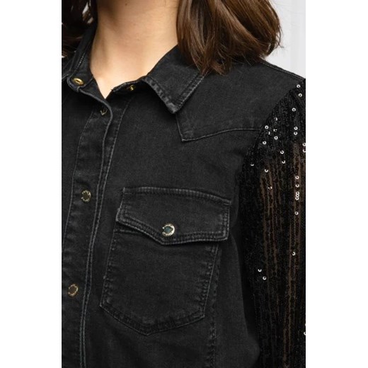 Pinko Koszula CRUZ | Regular Fit | denim Pinko 34 promocja Gomez Fashion Store