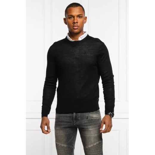 Armani Exchange Wełniany sweter | Slim Fit ze sklepu Gomez Fashion Store w kategorii Swetry męskie - zdjęcie 172778467