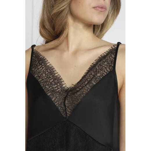 BOSS BLACK Satynowy top Ilacea | Regular Fit 34 okazja Gomez Fashion Store