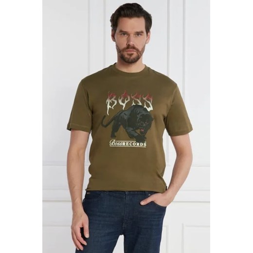 BOSS ORANGE T-shirt Pantera | Regular Fit ze sklepu Gomez Fashion Store w kategorii T-shirty męskie - zdjęcie 172778929