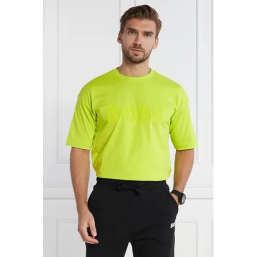 BOSS GREEN T-shirt Tee Lotus | Regular Fit ze sklepu Gomez Fashion Store w kategorii T-shirty męskie - zdjęcie 172779217