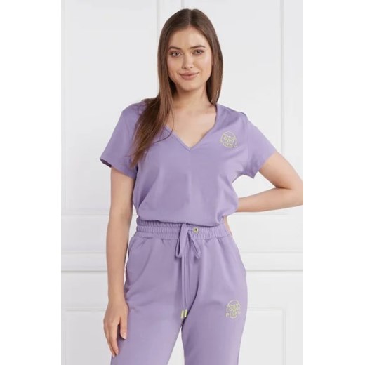 Pinko T-shirt | Regular Fit ze sklepu Gomez Fashion Store w kategorii Bluzki damskie - zdjęcie 172779389