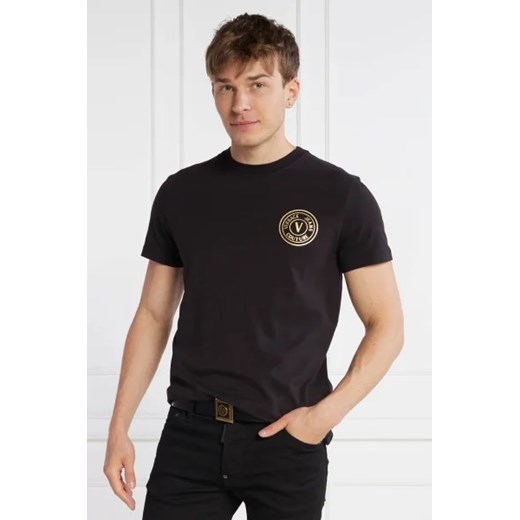 Versace Jeans Couture T-shirt | Regular Fit ze sklepu Gomez Fashion Store w kategorii T-shirty męskie - zdjęcie 172779398