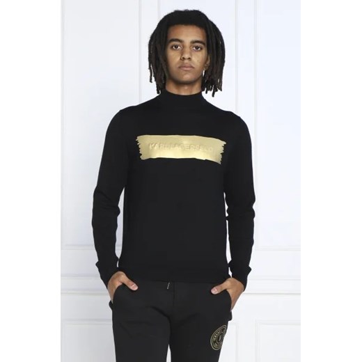 Karl Lagerfeld Wełniany sweter | Regular Fit ze sklepu Gomez Fashion Store w kategorii Swetry męskie - zdjęcie 172779715