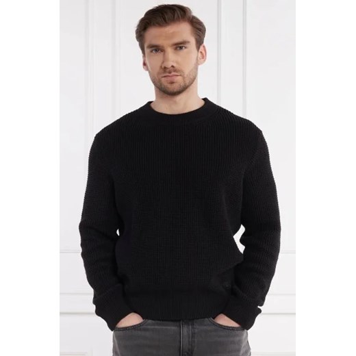 HUGO Sweter Saui | Loose fit ze sklepu Gomez Fashion Store w kategorii Swetry męskie - zdjęcie 172780498