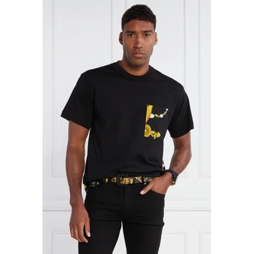 Versace Jeans Couture T-shirt | Regular Fit ze sklepu Gomez Fashion Store w kategorii T-shirty męskie - zdjęcie 172781045