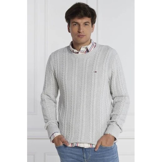 Tommy Jeans Sweter CABLE | Regular Fit ze sklepu Gomez Fashion Store w kategorii Swetry męskie - zdjęcie 172781265