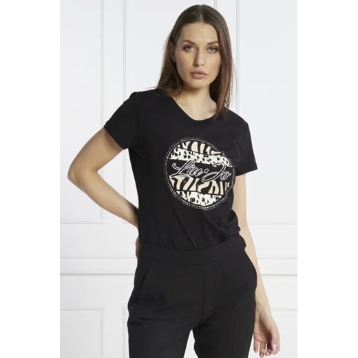 Liu Jo T-shirt | Regular Fit ze sklepu Gomez Fashion Store w kategorii Bluzki damskie - zdjęcie 172781369