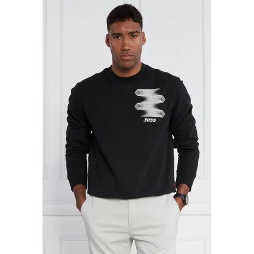 BOSS ORANGE Bluza Weteam | Relaxed fit L okazyjna cena Gomez Fashion Store