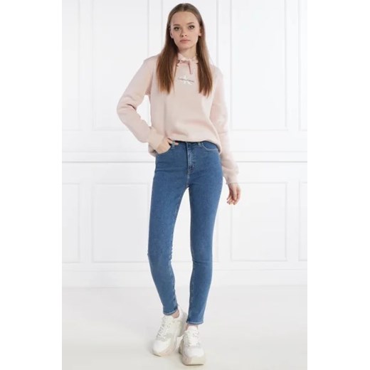 CALVIN KLEIN JEANS Jeansy HIGH RISE SKINNY | Skinny fit 29/32 promocja Gomez Fashion Store