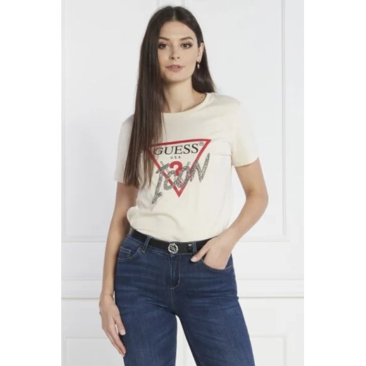 GUESS T-shirt | Regular Fit ze sklepu Gomez Fashion Store w kategorii Bluzki damskie - zdjęcie 172783176