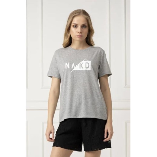 NA-KD T-shirt | Regular Fit ze sklepu Gomez Fashion Store w kategorii Bluzki damskie - zdjęcie 172783409