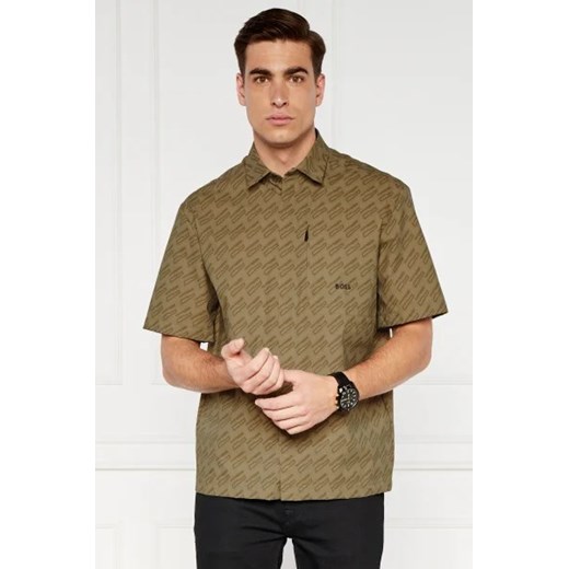 BOSS GREEN Koszula bechno | Regular Fit ze sklepu Gomez Fashion Store w kategorii Koszule męskie - zdjęcie 172783546