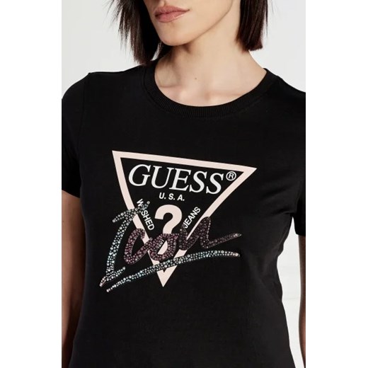GUESS T-shirt ICON | Regular Fit Guess L okazyjna cena Gomez Fashion Store