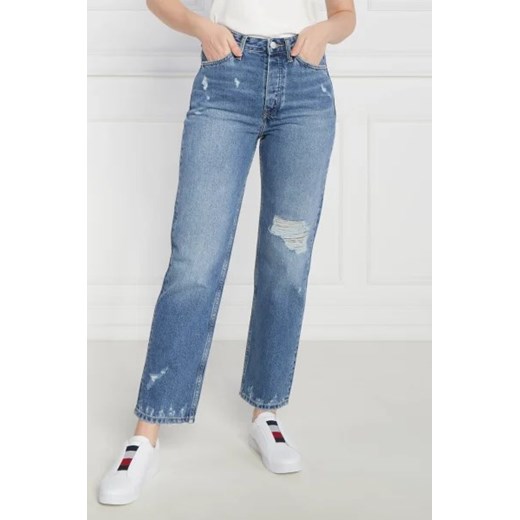 Tommy Hilfiger Jeansy CLASSIC STRAIGHT HW A LEO WRN | Straight fit ze sklepu Gomez Fashion Store w kategorii Jeansy damskie - zdjęcie 172783747