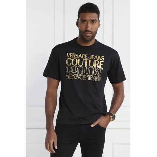 Versace Jeans Couture T-shirt | Regular Fit ze sklepu Gomez Fashion Store w kategorii T-shirty męskie - zdjęcie 172783905