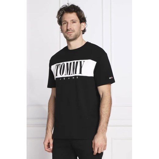 Tommy Jeans T-shirt COLORBLOCK | Regular Fit ze sklepu Gomez Fashion Store w kategorii T-shirty męskie - zdjęcie 172784279