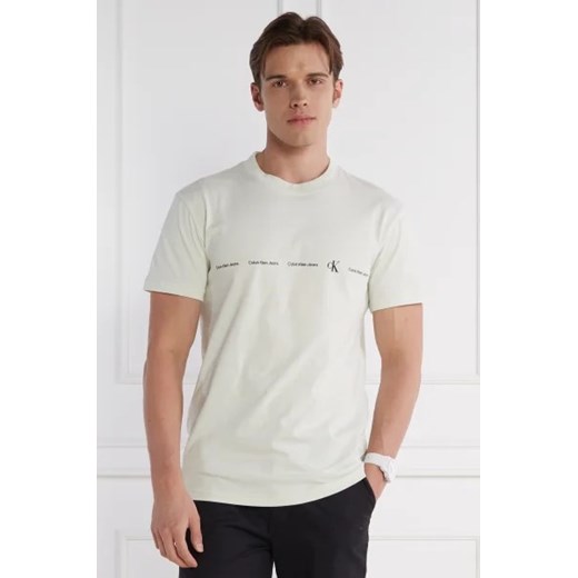 CALVIN KLEIN JEANS T-shirt | Regular Fit ze sklepu Gomez Fashion Store w kategorii T-shirty męskie - zdjęcie 172784318