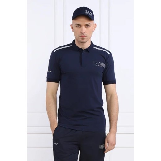 EA7 Polo | Regular Fit ze sklepu Gomez Fashion Store w kategorii T-shirty męskie - zdjęcie 172784605