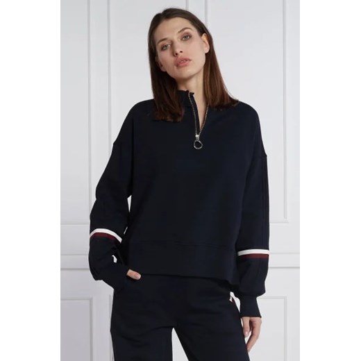 Tommy Hilfiger Bluza 1/2 ZIP | Relaxed fit Tommy Hilfiger S Gomez Fashion Store wyprzedaż
