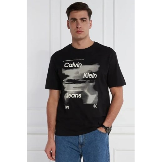 CALVIN KLEIN JEANS T-shirt | Regular Fit ze sklepu Gomez Fashion Store w kategorii T-shirty męskie - zdjęcie 172785209