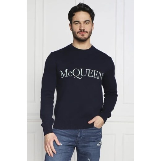 Alexander McQueen Sweter | Regular Fit ze sklepu Gomez Fashion Store w kategorii Swetry męskie - zdjęcie 172785238