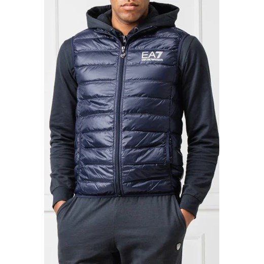 EA7 Puchowy bezrękawnik | Regular Fit ze sklepu Gomez Fashion Store w kategorii Kamizelki męskie - zdjęcie 172785678