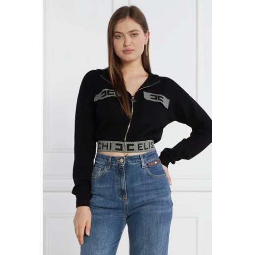 Elisabetta Franchi Bluza | Regular Fit Elisabetta Franchi 34 wyprzedaż Gomez Fashion Store