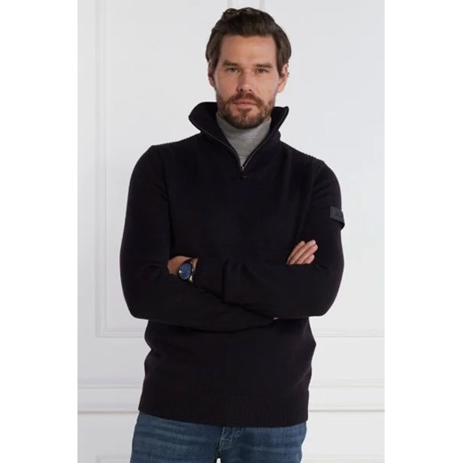 Joop! Sweter Troyo | Regular Fit | z dodatkiem wełny ze sklepu Gomez Fashion Store w kategorii Swetry męskie - zdjęcie 172786519