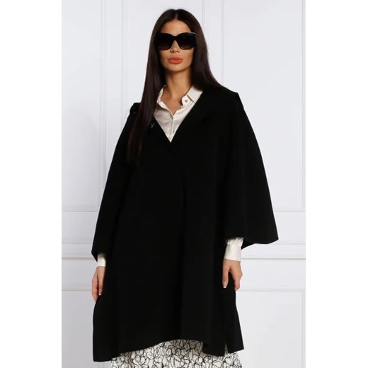 Liviana Conti Wełniane ponczo | Relaxed fit ze sklepu Gomez Fashion Store w kategorii Poncza - zdjęcie 172786587
