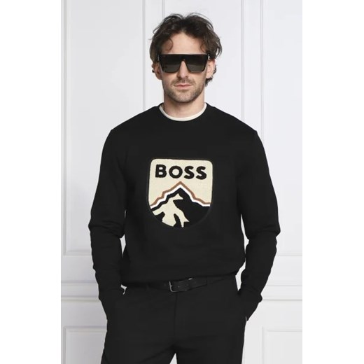 BOSS BLACK Bluza Stadler | Regular Fit ze sklepu Gomez Fashion Store w kategorii Bluzy męskie - zdjęcie 172786796