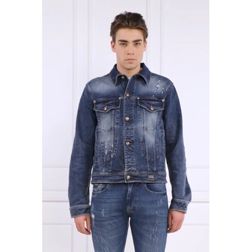 Versace Jeans Couture Kurtka jeansowa | Regular Fit ze sklepu Gomez Fashion Store w kategorii Kurtki męskie - zdjęcie 172787296