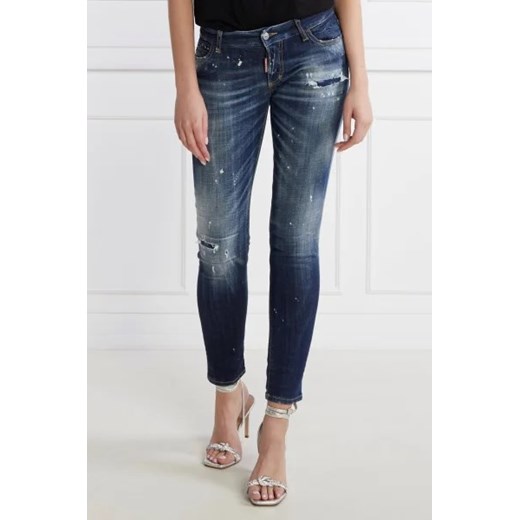 Jeansy damskie Dsquared2 z elastanu
