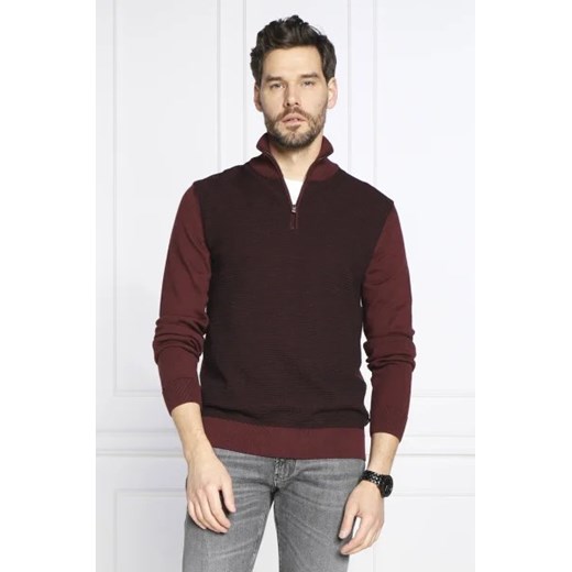 BOSS BLACK Wełniany sweter LADAMO | Regular Fit ze sklepu Gomez Fashion Store w kategorii Swetry męskie - zdjęcie 172787707