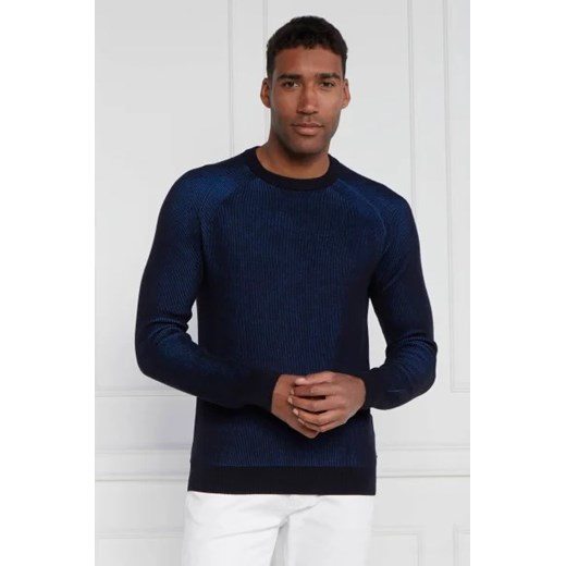 BOSS BLACK Sweter Ossio | Regular Fit | z dodatkiem wełny M wyprzedaż Gomez Fashion Store