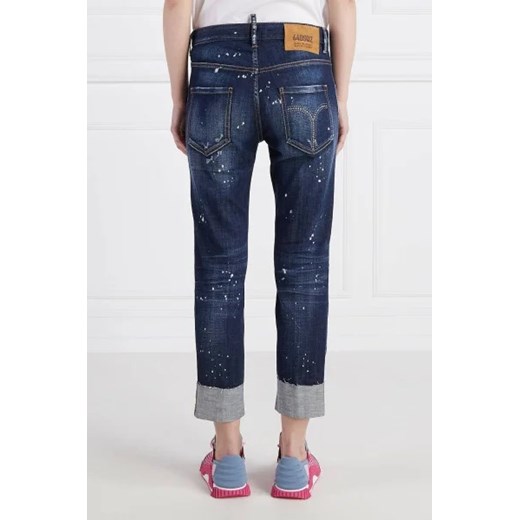 Dsquared2 Jeansy cool girl | Cropped Fit | low rise Dsquared2 38 okazyjna cena Gomez Fashion Store