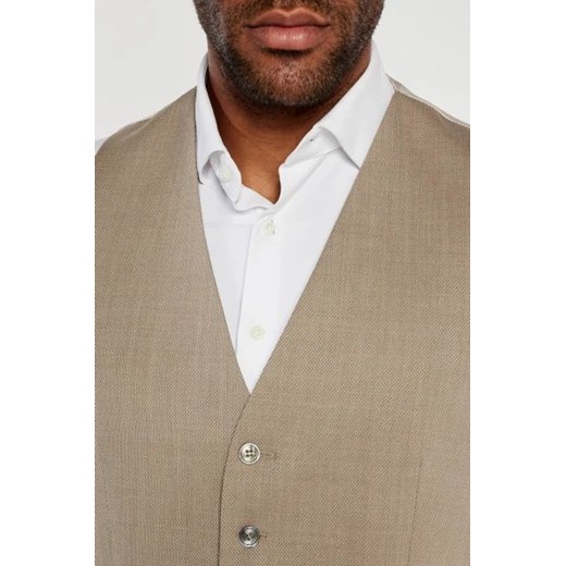 Oscar Jacobson Wełniana kamizelka Carlo | Slim Fit Oscar Jacobson 56 Gomez Fashion Store okazyjna cena