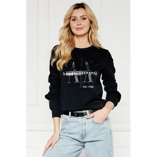 Armani Exchange Bluza | Regular Fit Armani Exchange S Gomez Fashion Store