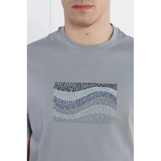 T-shirt męski Armani Exchange z bawełny 