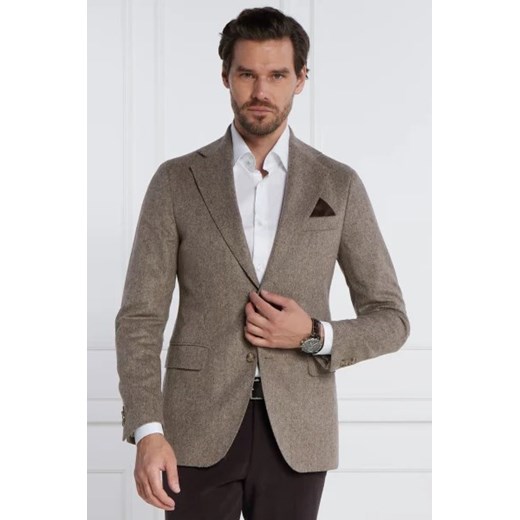 Oscar Jacobson Wełniana marynarka Ego | Regular Fit ze sklepu Gomez Fashion Store w kategorii Marynarki męskie - zdjęcie 172788627
