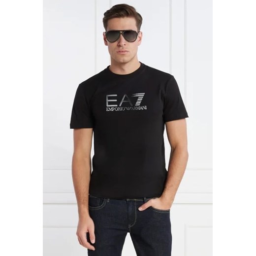EA7 T-shirt | Regular Fit ze sklepu Gomez Fashion Store w kategorii T-shirty męskie - zdjęcie 172788775