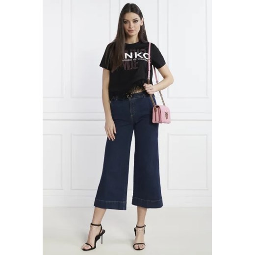 Pinko T-shirt | Cropped Fit Pinko S promocyjna cena Gomez Fashion Store