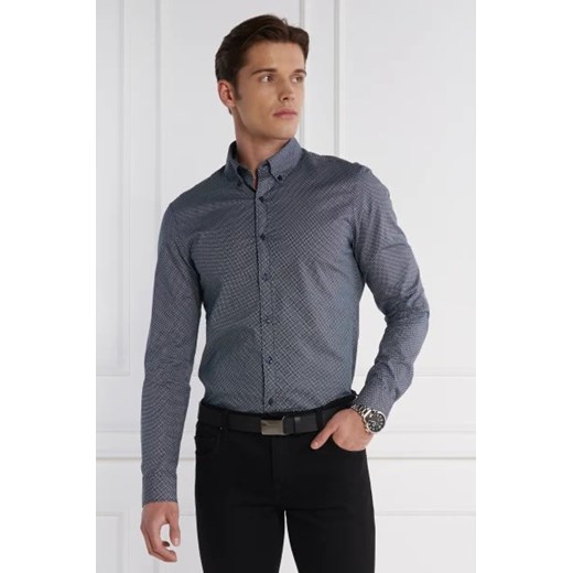 Michael Kors Koszula LS SHARKTOOTH GEO | Slim Fit | stretch ze sklepu Gomez Fashion Store w kategorii Koszule męskie - zdjęcie 172789127